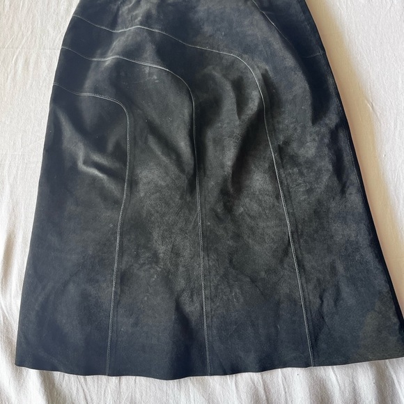 Alfani Black A-Line Midi Skirt for Work sku057 - Picture 2 of 5